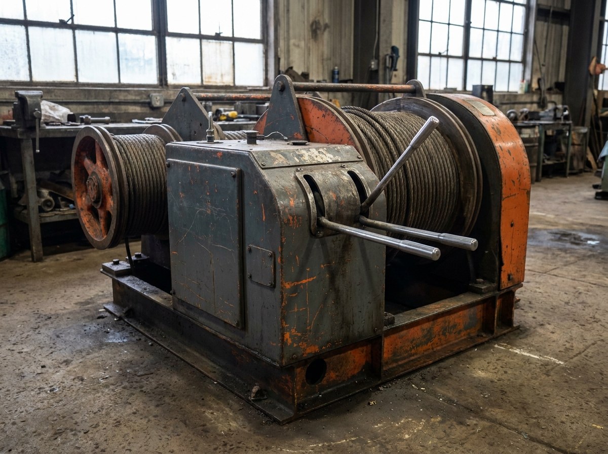 5 ton trench winch